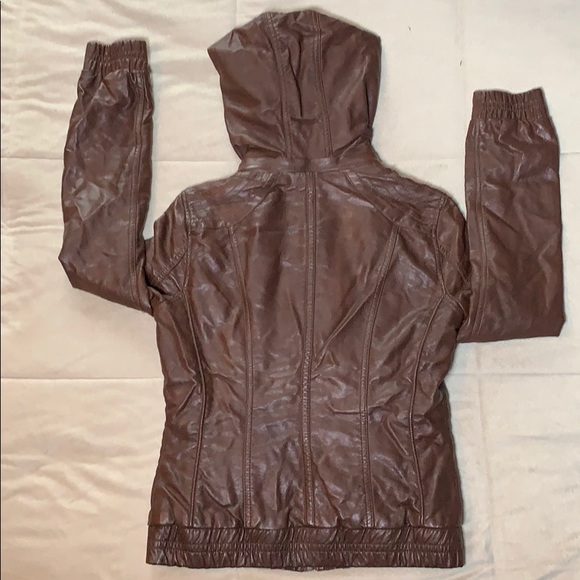 Garage faux leather jacket - Picture 4 of 9